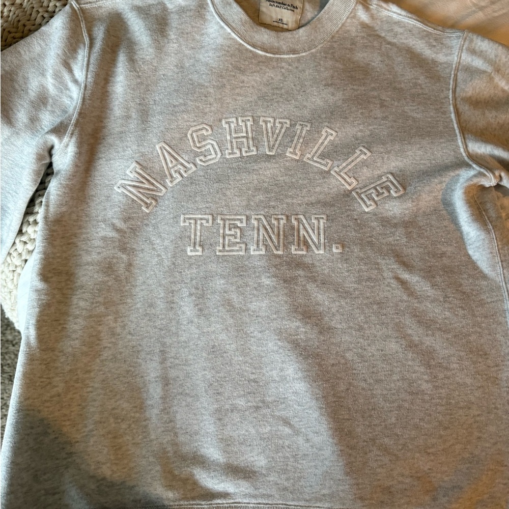 Gray Abercrombie Nashville Sweatshirt